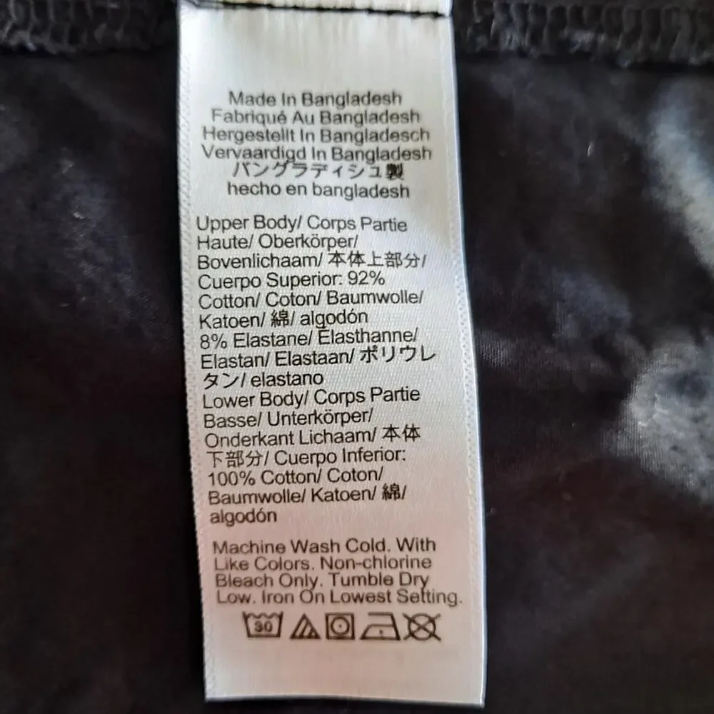 J. Crew Striped Knit Mixy Dress Short Sleeve Midi Black Ivory Womens Size Small - Picture 10 of 12